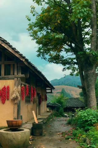 乡村农舍自然风光素材 乡村农舍自然风光素材