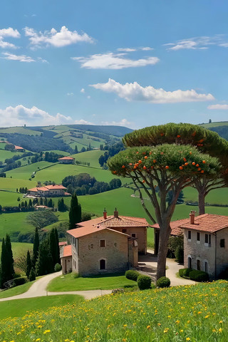 乡村田园风光景致 乡村田园风光景致