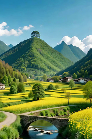 乡村田园山水风景素材 乡村田园山水风景素材