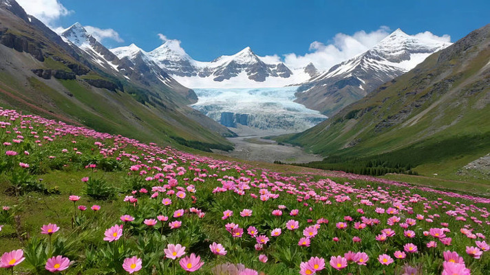 ѩɽ�µ���������