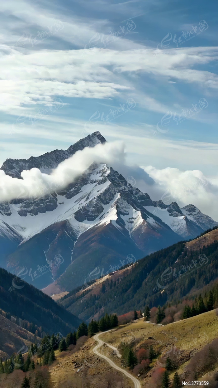 ѩɽ�ƺ���Ȼ���