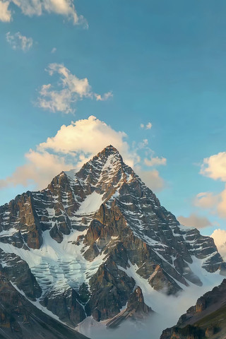 雪山自然风光 雪山自然风光