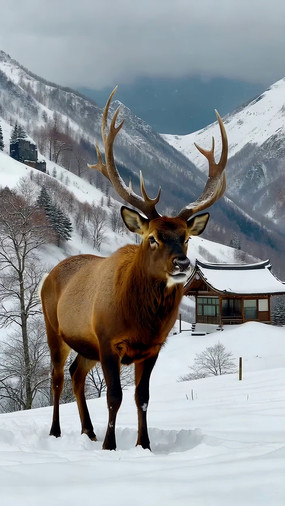 ѩ��ɽ�����¹��д