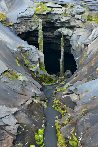 ��ʯ��Ѩ��Ȼ�����ز�