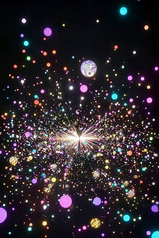 宇宙粒子光效动态背景 宇宙粒子光效动态背景