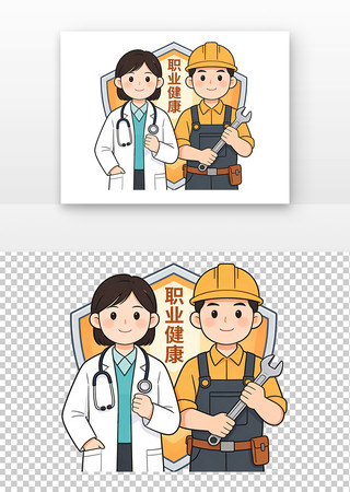 职业健康元素 职业健康元素