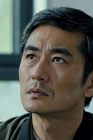 中年男子面部特写 中年男子面部特写