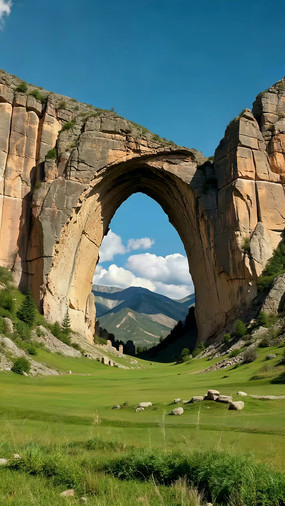 ��Ȼ����ʯɽ���ԭ�羰