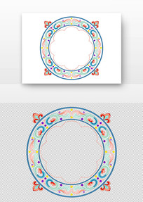 ��ɫ����Բ��װ��ͼ��