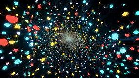 ��ɫ���ӷ��䶯̬����