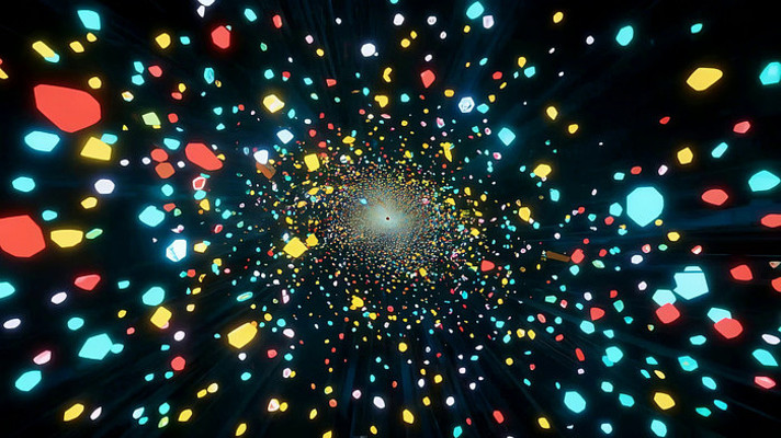 ��ɫ���ӷ��䶯̬����