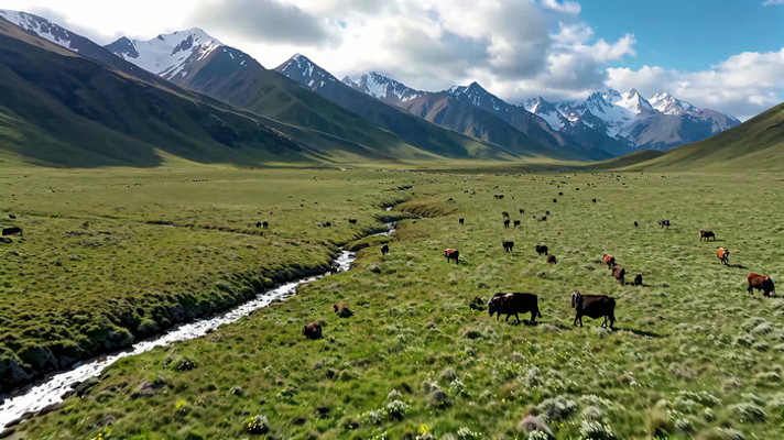 ��ԭѩɽ��ţȺ��Ȼ�Բ�