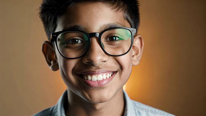 ���۾��к�΢Ц��д