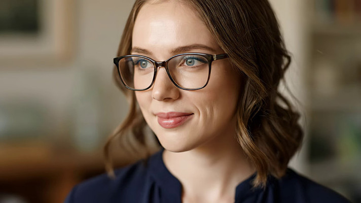 ���۾�Ů��΢Ц��д