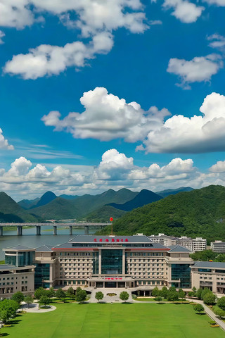 大型建筑与山水风光航拍 大型建筑与山水风光航拍