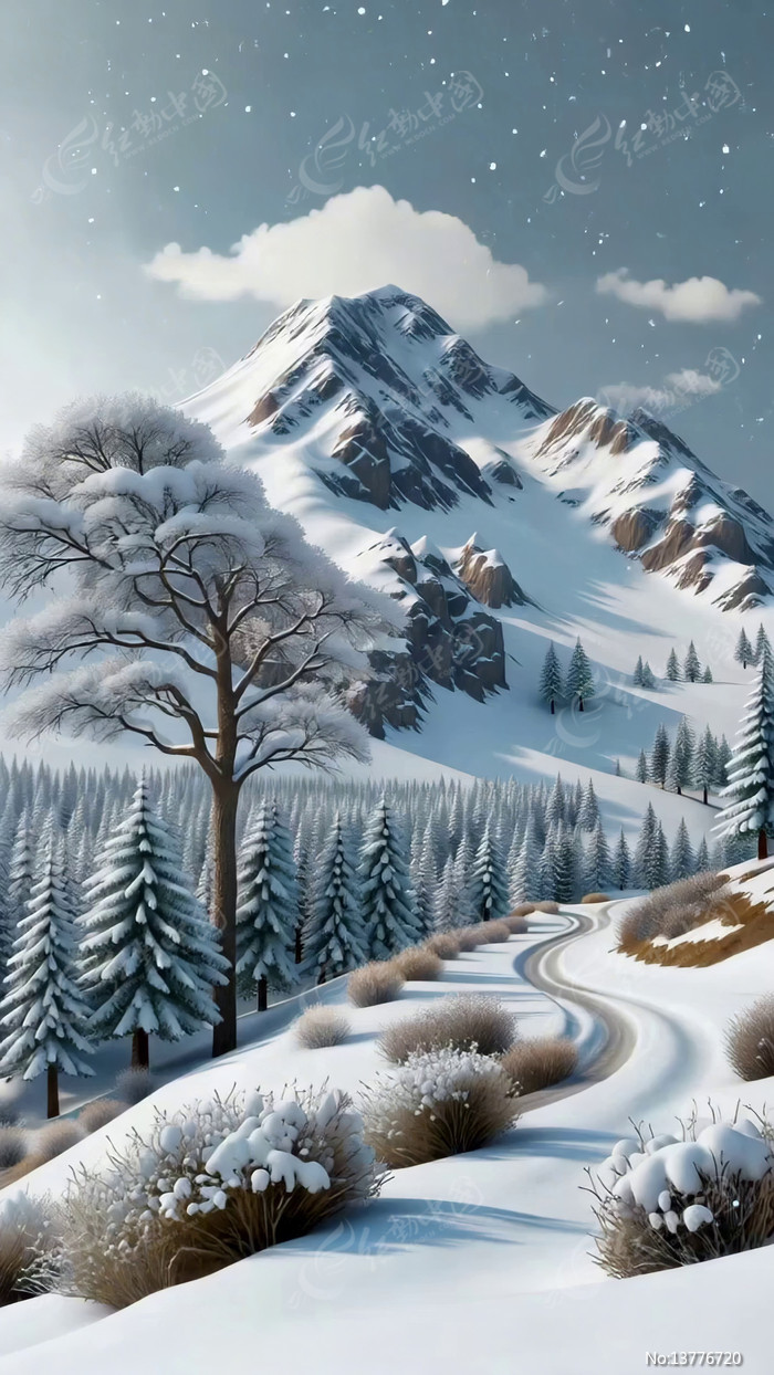 ����ѩɽɭ��ѩ���ز�