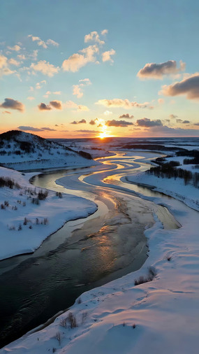 ����ѩ��������侰��