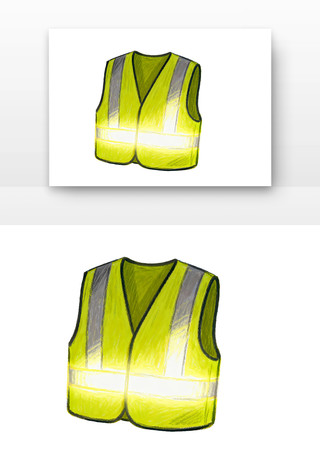 反光衣物夜间护安全交通安全卡通 反光衣物夜间护安全交通安全卡通