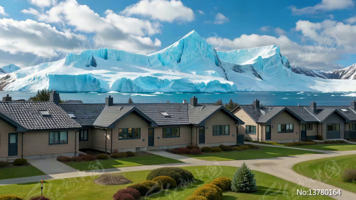 ����ǰ�ı���ѩɽ����