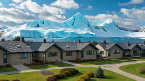 ����ǰ�ı���ѩɽ����