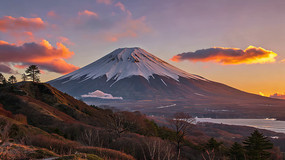 ��ʿɽ��Ȼ������侰��