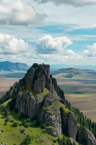 高山草原自然风光 高山草原自然风光