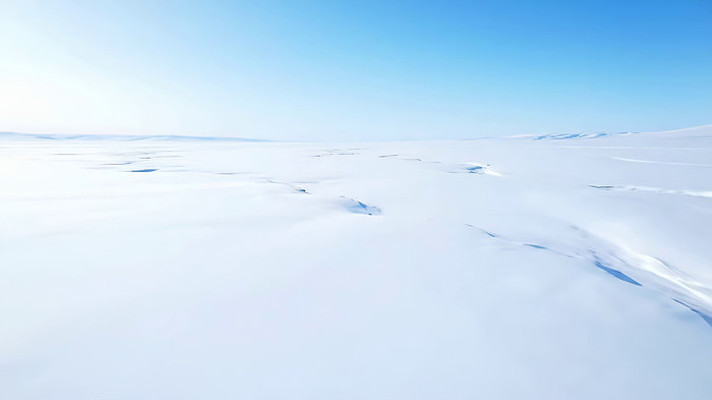 广阔雪地自然景观 广阔雪地自然景观