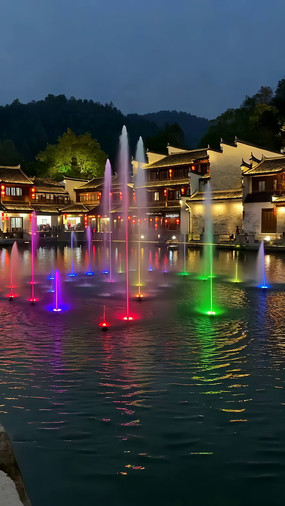 �Ž����Բ�ɫ��Ȫҹ��