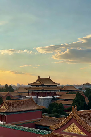 古建筑群全景 古建筑群全景