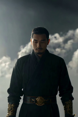 古装男子站立形象 古装男子站立形象