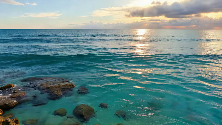 海边日落时分海景 海边日落时分海景