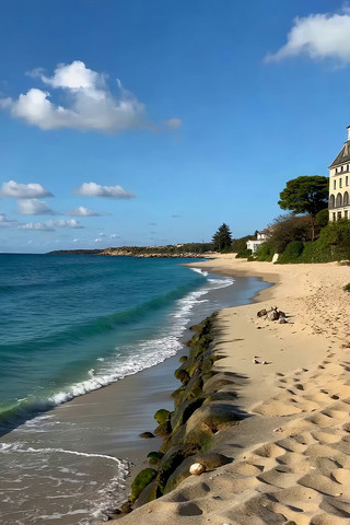 海边沙滩海景风光 海边沙滩海景风光