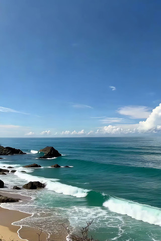 ����ɳ̲��ʯ���˷羰