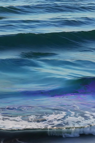 海浪拍打沙滩近景素材 海浪拍打沙滩近景素材