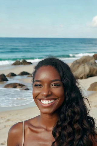 ��̲��΢Ц�ĺ���Ů��