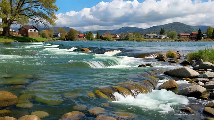 �ӱߴ�ׯ��Ȼ���