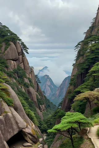 黄山自然风光 黄山自然风光