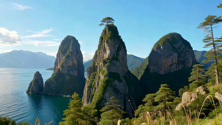 湖光山色自然风光 湖光山色自然风光