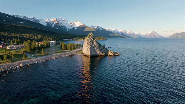 ����ѩɽ��Ȼ��⺽���ز�