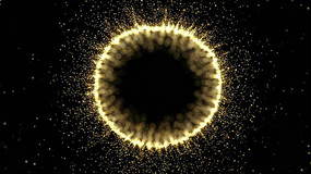 ��ɫ���ӹ⻷��Ч