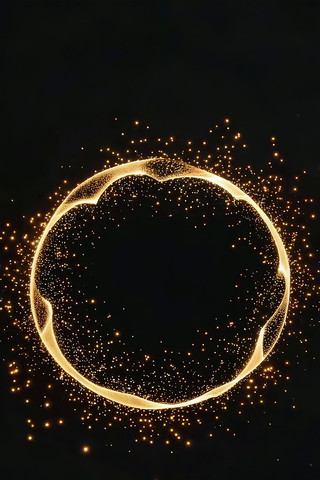 ��ɫ���ӹ⻷��Ч����