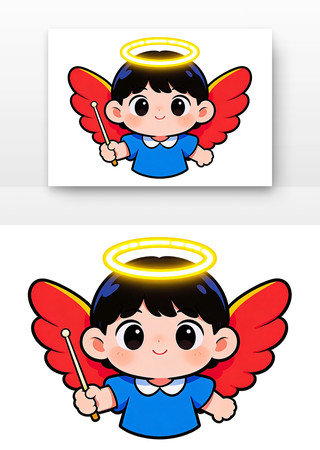卡通小天使形象 卡通小天使形象