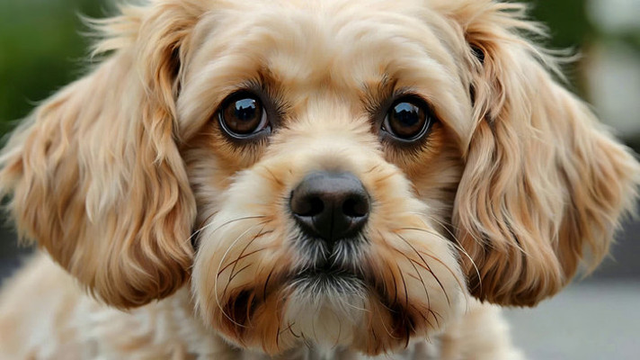 可爱小狗特写画面 可爱小狗特写画面