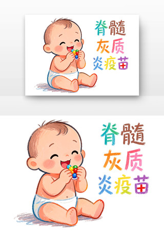口服疫苗也很重要儿童预防接种卡通 口服疫苗也很重要儿童预防接种卡通
