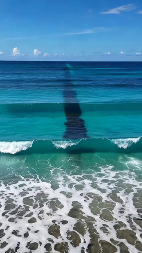 ��ɫ�󺣺���ɳ̲����