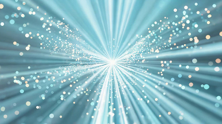 蓝色光线粒子背景素材 蓝色光线粒子背景素材