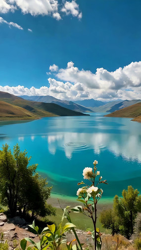 ��ɫ������Զɽ��Ȼ���