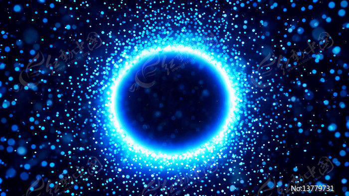 ��ɫ���ӹ�ЧԲ�α����ز�