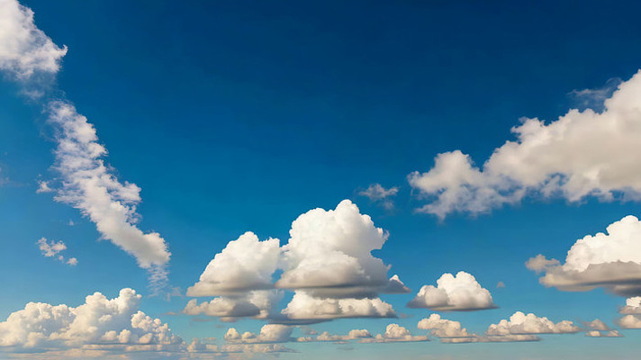 蓝天白云晴朗天空素材 蓝天白云晴朗天空素材