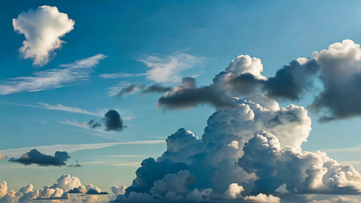 蓝天白云天空风景素材 蓝天白云天空风景素材